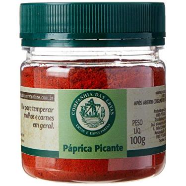 Imagem de Companhia das Ervas Páprica Picante Companhia Das Ervas Pote Pet 100G