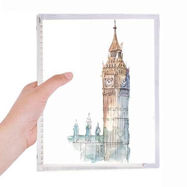 Imagem de Caderno de folhas soltas Big Ben na Grã-Bretanha, agenda recarregável, papelaria