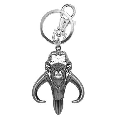 Imagem de Star Wars The Mandalorian Mudhorn Skull Pewter Key Ring