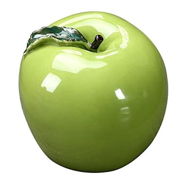 Imagem de Ceramics Tanque de chá verde em forma de maçã para viagem, portátil, lacrado, decoração de tanques de chá