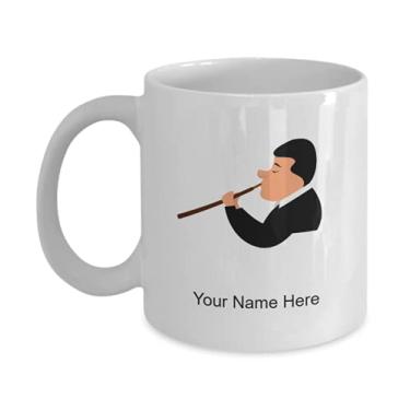 Imagem de Caneca Duduk-man personalizada, copo de café Duduk-man, ideia de presente Duduk-man, copo Duduk-man personalizado, caneca Duduk-man personalizada - caneca de café 325 ml