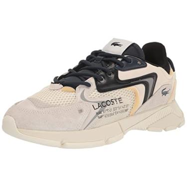 Imagem de Lacoste Tênis masculino L003 Neo, Preto e branco., 45