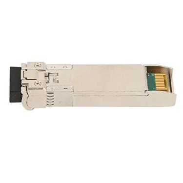 Imagem de Módulo SFP Singlemode, SFP+-10G-SM1330 SFP+ Módulo Óptico, Módulo Óptico LC Gigabit de 10KM para Switches de Fibra Óptica, Roteadores, Placas de Rede, Suporte DDM.
