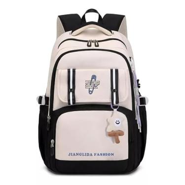 Imagem de Mochila Escolar/viagem Notebook Fofa Elegante (Preto)