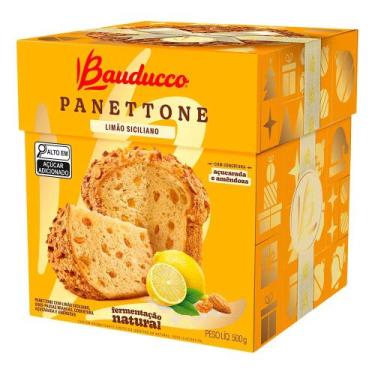 Imagem de Panettone Bauducco Limão Siciliano 500 G Panetone Speciale Com Uvas Pa