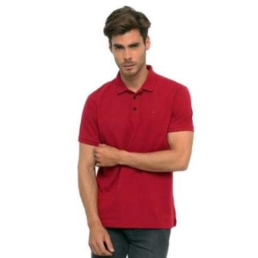 Imagem de Polo Ellus Masculina Piquet Classic Vermelha-Masculino