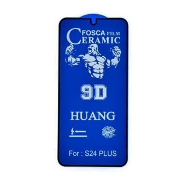 Imagem de Pelicula de Ceramica Fosca Privacidade 9d Protetora de Tela anti-riscos queda Compatível com Samsung Galaxy s24 Plus