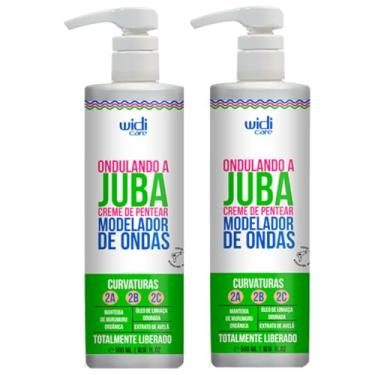 Imagem de Kit 2 Ondulando A Juba Creme De Pentear Widi Care Modelador De Ondas 500ml