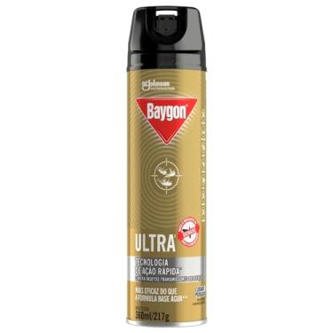 Imagem de Baygon Inseticida Aerosol Ultra, Mata Barata e Mais, Ação Rápida, 360ml