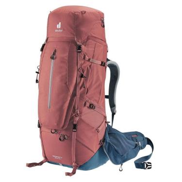 Imagem de Mochila cargueira aircontact x 60 + 15 sl com daypack trekking deuter