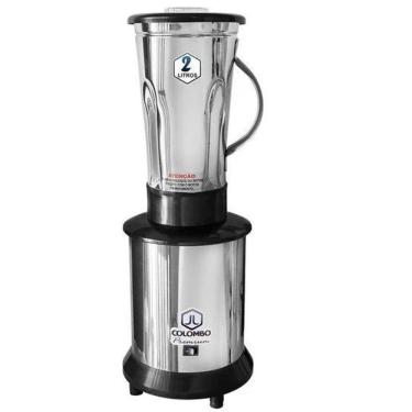Imagem de Liquidificador Jl Colombo Ar 2 L Jarra Aço Inoxidável 220V