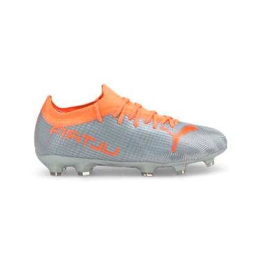 Imagem de PUMA Ultra 2.4 Youth Firm Ground Cleats (us_Footwear_Size_System, Big_Kid, Men, Numeric, Medium, Numeric_5_Point_5) Gray/Orange