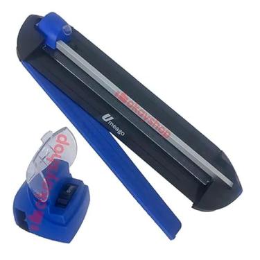 Imagem de Guilhotina Refiladora 4x1 Corta Vinca Ondula Serrilha+ Refil