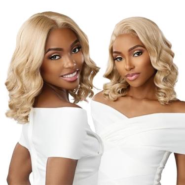 Imagem de Sensationnel Bare Lace 13x6 wigs - unit 11 glueless synthetic with 180 degree preplucked hairline non lifting 2040 larger grid thinner lace - BareLace unit 11 (LIGHTGOLDENBLONDE)