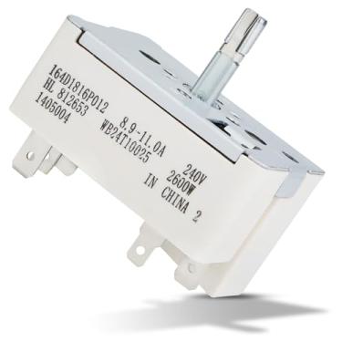 Imagem de Interruptor de alcance WB24T10025 Interruptor de controle de queimador de superfície com GE Electric Ranges 20.3 cm para GE/Kenmore/Hotpoint Range Element Replace: 769692 PS236750 AP2024072 AH236750