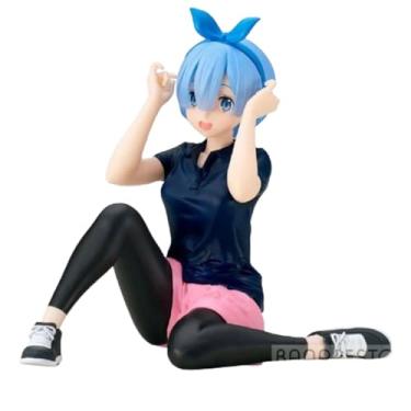 Imagem de Banpresto Re: Zero Relax time Rem Training style ver. PVC Figure Figurine 14cm