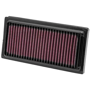 Imagem de K&N Filtro de ar do motor: Filtro de ar de alto desempenho, Premium, Powersport: Serve para Harley DAVIDSON 2008-2012 (XR1200X Sportster, XR1200) HD-1208