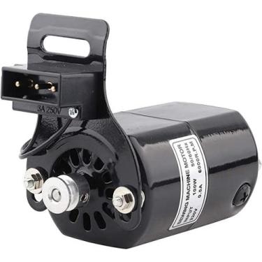 Imagem de Motor Máquina  Doméstico+kit,Completo 110/220 Preto - Fox, 110V