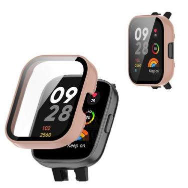 Imagem de Bumper Case Capa Compatível Com Watch 3 - Teck King, Rosa