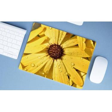 Imagem de Mouse Pad Emborrachado Personalizado Coleção Estampas Flores Floral, 4