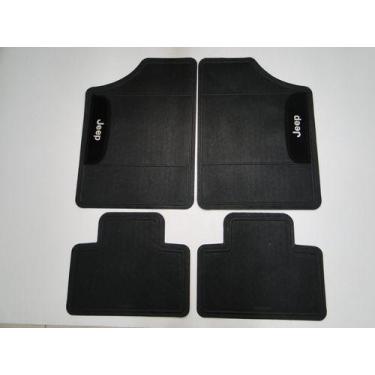 Imagem de Tapete Borracha Pvc Com Bordado Bordado Jeep - scar ACESSORIOS