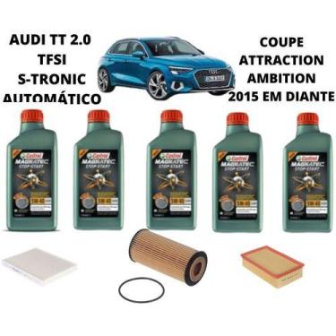 Imagem de Kit revisao troca de oleo audi tt 2.0 5em diante castrol