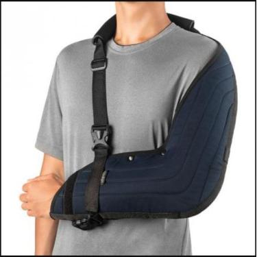 Imagem de Tipoia Velpeau Estofada Imobilizadora GG Azul com ANVISA - hidrolight