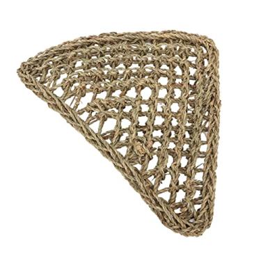 Imagem de Rede de Lagarto Triangular, Tapete de Escalada para Animais de Répteis de Grama para Gatos Lagartixas-dragão Barbudos, Utilizar Espaço Vertical, Criar Academias de Selva de