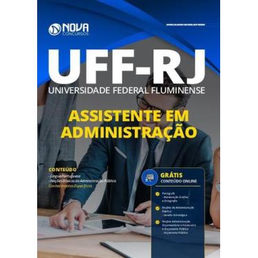 Imagem de Apostila Concurso UFF-RJ 2020 Assistente Adm. - Nova Concursos