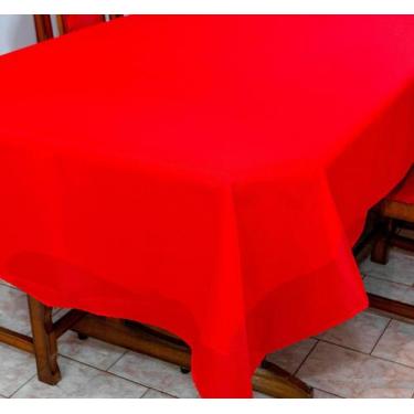 Imagem de Toalha de Mesa Natalina 4 Lugares 1,50m x 1,40m Oxford Estampado - BEM