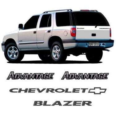 Imagem de Adesivos Blazer Advantage 2007 Emblema Chevrolet Resinados - SPORTINOX