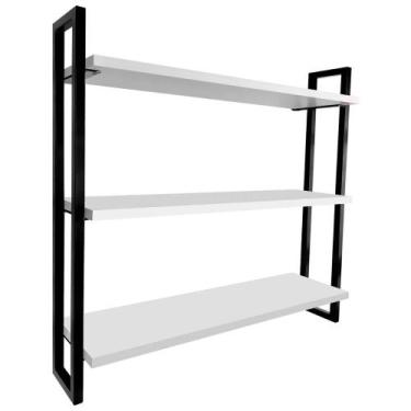 Imagem de Prateleira De Parede Isla - Loja da Isa, Preto/Branco