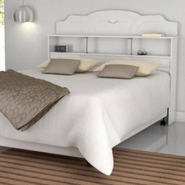 Imagem de Cabeceira Estrela Solteiro Branca Vitamov