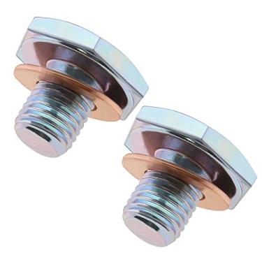 Imagem de The Lord of the Tools 2 peças de bujão de drenagem de óleo de carro MN982163 1146063 0311.29 M10x1.25 rosca parafuso de porca de drenagem de cárter com junta peças de reposição automotivas