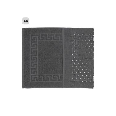 Imagem de Piso de Banheiro Emborrachado Grosso 100% Algodão MAFRATEX, Cinza