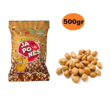 Imagem de Amendoim Salgado Japonês 500gr Kuky