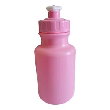 Imagem de Kit 100 Mini Garrafas Squeeze 300ml Plástico Colorida - Lynx produções