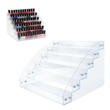 Imagem de Expositor Suporte Organizador De Acrílico Para Esmaltes Unha Multiuso 