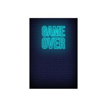 Imagem de Painel De Festa Vertical 1,50 x 2,20 - Game Over 003 - Via Cores