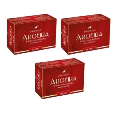 Imagem de 3 Sabonetes De Aroeira 100g Arte Nativa