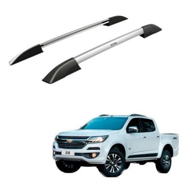 Imagem de Rack Teto Longarina S10 2018 2019 2020 Cd Alumínio Polido - Bepo