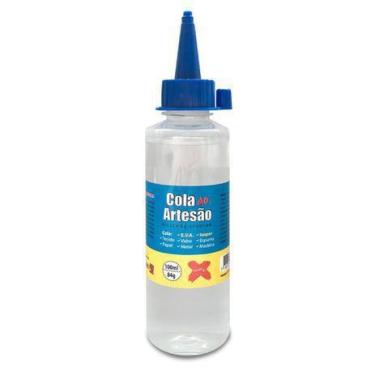Imagem de Cola Silicone Liquida do Artesão 100ml Make+ - 6010
