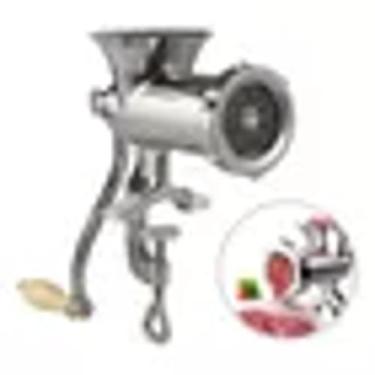 Imagem de Moedor De Carne Manual Alumínio Nº 10 P/ Linguiça Hamburguer - Importe