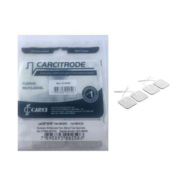 Imagem de Eletrodo Auto Adesivo 5x5 P/fisioterapia Massagem Tens/fes/Russa 4unid