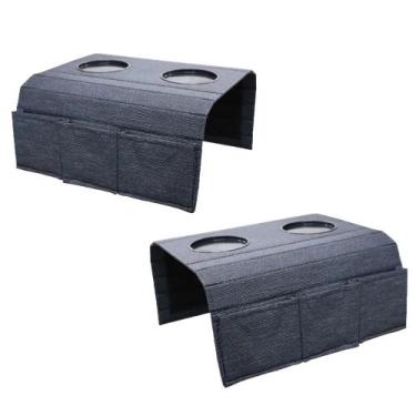 Imagem de Esteiras Bandeja Porta Copo Braço Para Sofá - luck home decor, pinhão