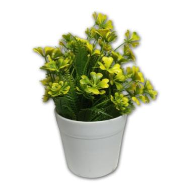 Imagem de Vaso Vasinho Decorativo Suculenta Planta Artificial Cor 23 - De Coraçã