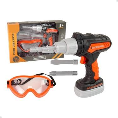 Imagem de Parafusadeira Brinquedo Infantil Ferramentas Óculos - EM
