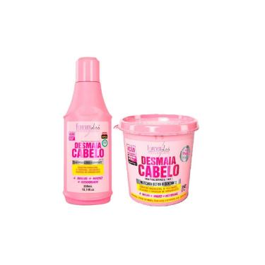 Imagem de Kit Desmaia Cabelo Shampoo 300ml+ Máscara 350ml Forever Liss