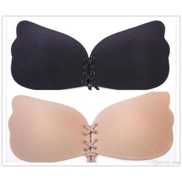 Imagem de Sutiã de corda de borboleta , sem costura, sutiã de gel de silicone in