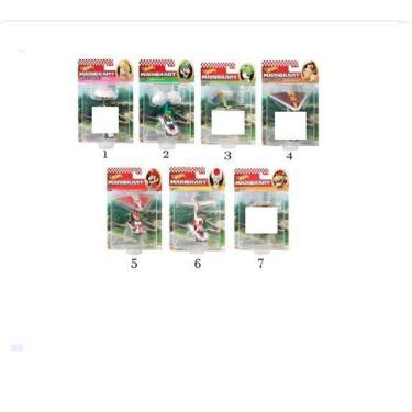 Imagem de Hot Wheels Mario Kart Kit Completo 7 Pcs Com Cloud Glider